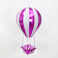 Les nouveaux ballons en forme de ballon à air chaud pour les fêtes d'anniversaire des enfants décorés avec des ballons de fête en gros