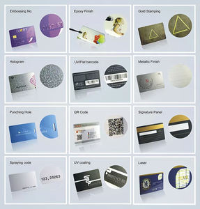 VIP 및 로열티 클럽을위한 CR80 플라스틱 PVC 회원 카드 내구성 플라스틱 인쇄 카드 - Product Image 6