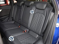 Sièges baquet de luxe sport racing pour voiture, avec panneau en fibre de carbone personnalisé et revêtement en cuir, version améliorée RS pour Audi A3 A4 A5 A6 A7 Q3 Q5 Q7 Q8