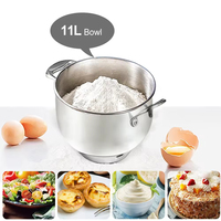 Nouveau batteur sur socle moulé sous pression OEM 11L, mélangeur planétaire électrique pour gâteaux, pains et pâtes, pour cuisine domestique