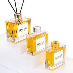 Sang trọng Nhà Nước Hoa khuếch tán chai thủy tinh rỗng hương liệu Chai 200ml 120ml với Stopper - Product Image 1