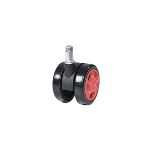 Schloss-Design Möbelrollen 1,5 Zoll Lenkrolle 8mm Loch Kleine Möbelrollen Schwenkbare Möbelrollen - Product Image 5