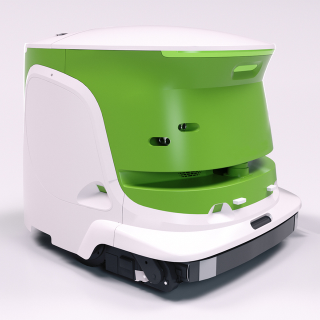 High Quality Commercial Intelligent Cleaning Robot with Scrubbing & Mopping Edge Cleaning 5000 Sq ft Coverage for Floor Cleaning