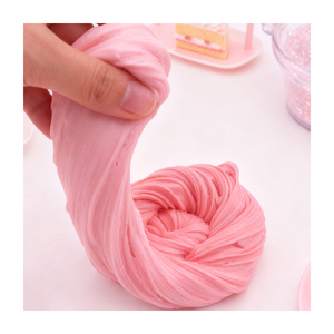 ชุดทำสไลม์แฮนด์เมด DIY ปลอดภัยต่อสิ่งแวดล้อม เม็ดโฟมนุ่ม ชุดไอศกรีม สีสันปรับแต่งได้ กลิ่นหอม พร้อมชาร์มสีพาสเทล สำหรับเด็ก - Product Image 5