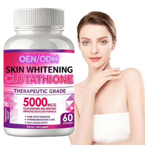 工場価格 プレミアム品質 L-グルタチオン コラーゲン 美白カプセル 女性用 効果的な肌改善 アンチエイジング シミ除去 - Product Image 1