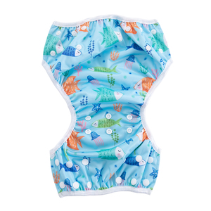 Culotte de bain réutilisable et respirante pour bébé, en tissu, pour <span class=keywords><strong>piscine</strong></span>, vente directe usine, <span class=keywords><strong>lavable</strong></span> - Product Image 5