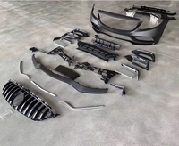 Kit carrosserie C63 de haute qualité pour Mercedes Benz W205 modifié en C63 AMG 2019 avec pare-chocs et calandre, kit carrosserie W205 C63