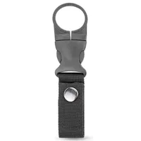 Kit de survie tactique de bonne qualité, multifonctionnel, avec boucle de fixation pour bouteille en nylon imperméable, clip portable pour bouteille d'eau, anneau pour bouteille d'eau pour l'extérieur