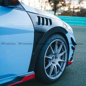 Pour Hyundai Elantra N CN7 21-22 pré-lifting, ensemble d'ailes avant en carbone de type EPA-V - Product Image 2