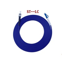 Kabel Serat Optik Patch Cord 1310um/1550um 3.0mm LSZH LC SC APC UPC Berjaket Baja MPO Jumper Kabel Serat Optik Patch Cord