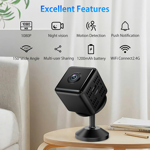 1080P Mini Wifi Gián Điệp Máy Ảnh Nhà Nhỏ Nhất Tầm Nhìn Ban Đêm Phát Hiện Chuyển Động Mạng Không Dây Trong Nhà An Ninh Máy Ảnh - Product Image 2