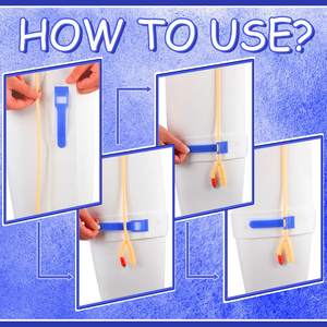 Катетер, ремень для ног, устройство для стабилизации мочевой дренажной трубки, противоскользящее антираздражающее устройство, 2,2*22 дюйма, синий катетер, держатель для ног - Product Image 6