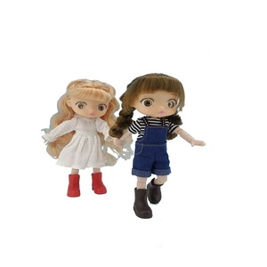 Vente en gros de poupées Loli princesses en PVC de 6 pouces avec des yeux 3D, ensemble de poupées pour filles, jouets pour enfants - Product Image 6