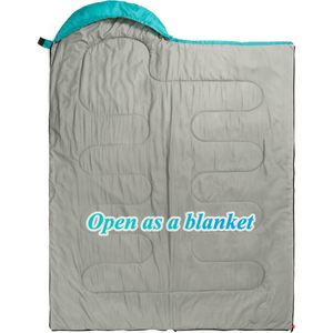 Premium leggero sacco a pelo a compressione mummia stile 3 stagioni che dormono per fare escursioni in campeggio a caldo e freddo - Product Image 3