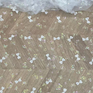 Tissu brodé papillon à prix d'usine, dentelle papillon, dentelle Lolita pour robe et jupe d'enfant - Product Image 5