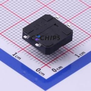 UK-B0262-FT-TP-G73-SP25Y Tactile Switch SMD-4P,12x12mm Switch Single Pole Single Throw Rectangle Button 2.5N Vertical Mount - Product Image 2