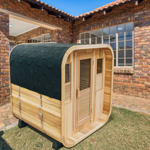Sauna de Vapor Húmedo para 4 Personas de Diseño Innovador para Exteriores con Puerta de Vidrio - Product Image 3