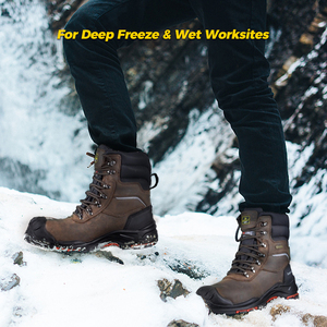 Safetoe Waterproof <strong>Winter</strong> <strong>Work</strong> <strong>Boots</strong> | 3M 200g Thinsulate Insulated | Composite Toe &amp; Midsole | Slip Resistant Outsole - Product Image 3