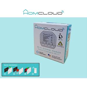Modulo Dimmer Wi-Fi Smart Homcloud 220V-240V 150W Max, Controllo App, Interruttore Universale Plug-in - Product Image 3