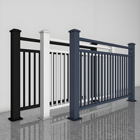 Étagères durables en alliage d'aluminium moderne, taille personnalisable, structure pour extérieur, villa, balcon, escalier, jardin, rangement, résistant à la rouille