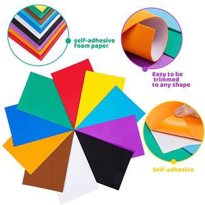 Tấm Xốp Eva Tùy Chỉnh Vật Liệu Nhà Cung Cấp Miếng Dán Hoa 2Mm 3Mm 6Mm 10Mm Cuộn Băng Câu Đố Tấm Đúc Màu Thủ Công Xốp Eva - Product Image 3