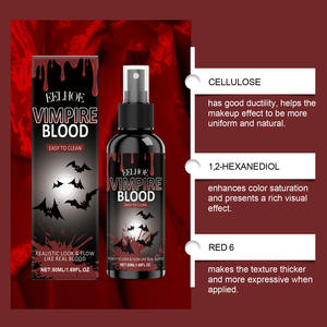 Disfraces de Halloween Body Face Paint Scary Bloody Makeup Blood Pranks Sangre de Halloween - Product Image 2