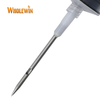 Injecteur de viande en plastique PP de 60ml avec aiguille, seringue à marinade de cuisine pour fumoir, barbecue, dinde et volaille