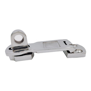 Gancho Giratorio Marino de Acero Inoxidable 316 Pulido de 75x25mm para Puertas de RV y Yates - Product Image 4