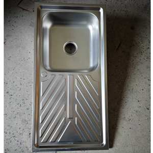 Thông minh Bồn Rửa Nhà Bếp Bồn Rửa Nhà Bếp 0.5 dày + 160 201 sâu thép không gỉ bồn rửa nhà bếp thép không gỉ - Product Image 2