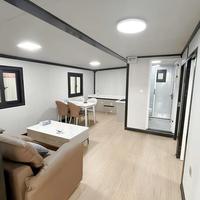 Le conteneur d'expédition contemporain à bas prix abrite la maison pliable Maison préfabriquée en conteneur extensible de 20 pieds et 40 pieds