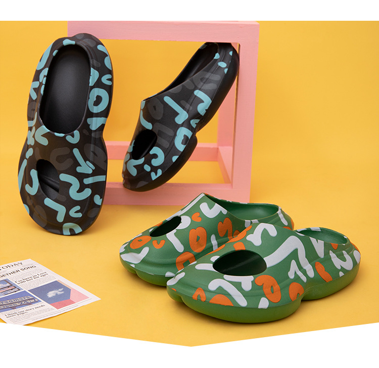 Custom Printing Women Sandals Summer Slippers Beach Shoes EVA Slippers and Sandals for Ladies