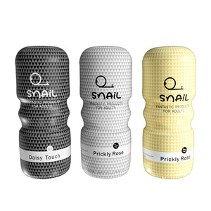 Coupe de masturbation Snail Daisy T en ABS et TPE, sensation réaliste au toucher, pour homme adulte - Product Image 4