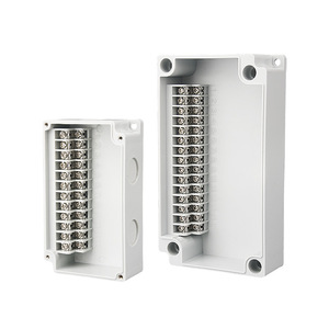 <b>Waterproof</b> <b>Junction</b> <b>Box</b> IP65 Plastic Terminal Block For Industrial Power Connection High And Low Position - Product Image 1