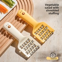 Multifunctionele handmatige ABS groentesnijder, dumplingvuller, schattige huishoudelijke koolrasp, radijsensnijder