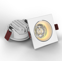 Lampu Sorot LED 7W Tersembunyi Bingkai Persegi Downlight