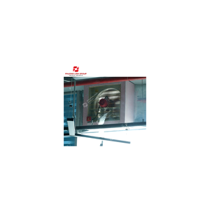 <b>Square</b> Axial Fan for Industrial Park & Factory SS400 Steel with Button Control <b>Speed</b> Factory ventilation fan 220-380V - Product Image 1