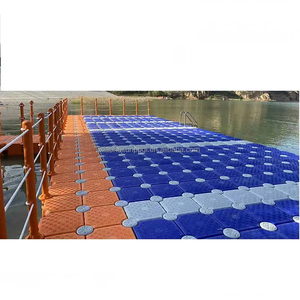 Little Dolphin Modular Plastic Cubes Pontoon Safe Walkway Platform Jetty Jet Ski <strong>Floating</strong> <strong>Dock</strong> Marine Hardware - Product Image 2