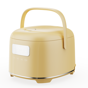Elegant <b>Multi</b> <b>Cooker</b> 3L Rice With Convenient Carry Handle Portable Food Boiler for Family Modern Touch Interface LED Displ - Product Image 5