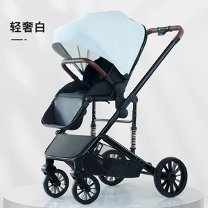 Cochecito para bebé - Carrito multifuncional que se puede usar para sentarse o recostarse. Cesta para dormir para recién nacidos. Alto rendimiento - Product Image 2