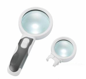 Kaca pembesar LED dapat dipertukarkan <span class=keywords><strong>5X</strong></span> dan 10X bercahaya <span class=keywords><strong>2</strong></span> Set lensa BM-BG2016 - Product Image 1