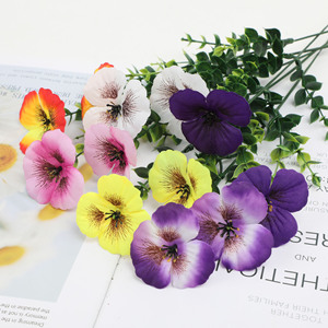 Fleurs artificielles Guanyi en soie plastique, branche unique de glycine, haute simulation, pour mariage, extérieur et décoration intérieure - Product Image 4