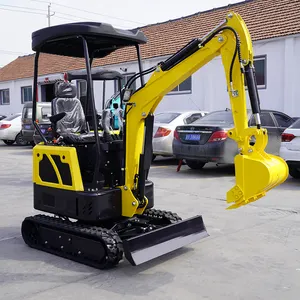 3.5 Ton Mini ekskavatör 1 Ton 2 Ton kazıcı ekskavatör küçük ekskavatör