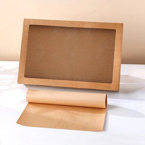 Custom Printed Kraft Paper Paper Box For Picnic Food Packaging