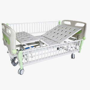 Лучшая цена, медицинская кровать с матрасом-оптовая продажа, электрическая/ручная кровать для пациента для дома/больницы-индивидуальное обслуживание - Product Image 4