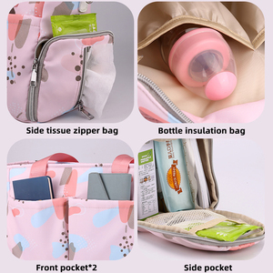 <span class=keywords><strong>Bolso</strong></span> Maternal de Viaje para Mamá de Nueva Moda, Bolsa Pañalera, <span class=keywords><strong>Bolso</strong></span> Tote para Hospital de Gran Capacidad e Impermeable - Product Image 5