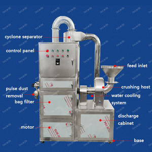 Molinillo de polvo de semillas de comino, máquina de molienda de raíz de Kava de Chile seco de alta resistencia, pulverizador de condimentos de hierbas - Product Image 2