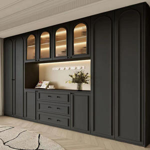 Custom Modern High Quality Olive <b>Green</b> Kitchen <b>Cabinet</b> Set Luxury Kitchen <b>Cabinets</b> - Product Image 3