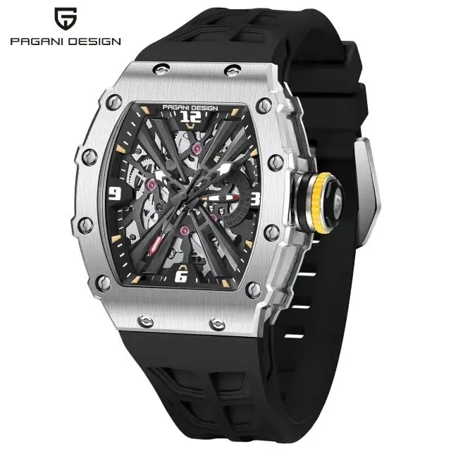 2024 nouvelle conception pagani PD-1738 montre d'affaires de luxe pour hommes est étanche 220 mm en acier inoxydable montres à quartz pour hommes l