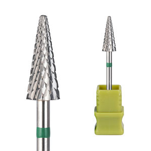Brocas de Carburo para Uñas de Gran Calidad con Punta de Carburo de Tungsteno, Grano XF para Remover Gel y Limpiar Cutículas, Diámetro del Vástago de 2.35 mm - Product Image 2