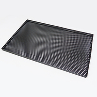 Plateau de cuisson perforé en acier inoxydable/alliage d'aluminium pour séchage et déshydratation